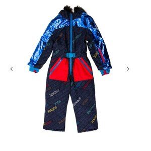 KIDS | Marc Jacobs Printed Turtleneck Ski Suit — New With Tags, Statement-Ready